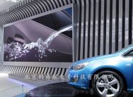 高清晰北京LED显示屏展示别克车